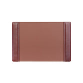 Mocha Leather Desk Pad, 25.5 x 17.25